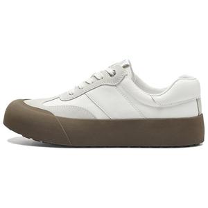 LE SAUNDA Женские скейтерские кроссовки OWF в цвете экрю и светло-серый, цвет Ecru+Light Gray OWF