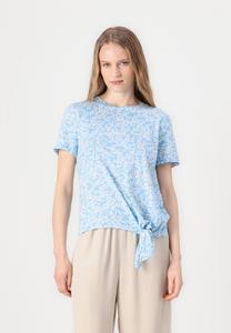 Футболка с принтом TOM TAILOR DENIM, светло-голубой