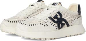 Кроссовки Sam Edelman Langley Woven, цвет Ivory/Black Crochet
