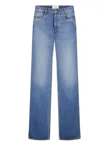 Джинсы с логотипом Coperni, синий