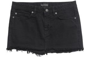 Юбка джинсовая женская черная Balenciaga