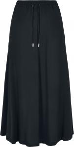 Длинная юбка Urban Classics Ladie Viscose Midi Skirt, черный