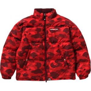 Осень/Зима 24 Пуховик мужской A Bathing Ape, красный