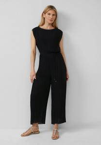 Комбинезон PLISSIERTER AUS MIT BINDEGÜRTEL s.Oliver BLACK LABEL, черный