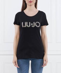 Футболка Liu Jo Beachwear slim fit, черный