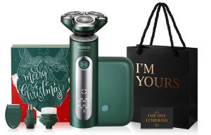 Сменная головка для электробритва S5 Rotary моющаяся, полностью водонепроницаемая, многофункциональная SOOCAS, темно-зеленый