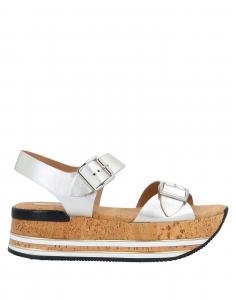 Сандалии Hogan, серебряный