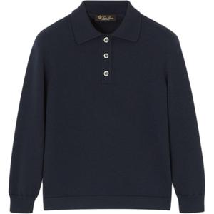 Polo Shirt FW25 Kids' Loro Piana, marine синий