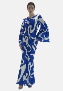 Длинное платье Vestito casual Elara, синий