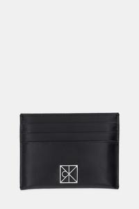 Кожаный футляр для карт Calvin Klein, черный