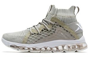 Кроссовки для бега на воздушной подушке Generation 1 женские с высоким верхом бежевого цвета Xtep