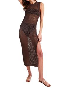 Платье-свитер Tank в цвете Cobana цвета какао Bella Dahl, цвет cocoa cobana