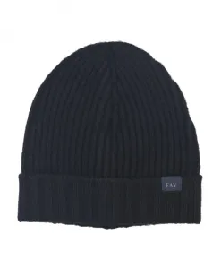 Ребристая кепка Fay, черный