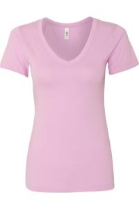 Футболка Next Level Women's Ideal с V-образным вырезом, цвет lilac