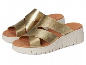 Туфли VIONIC Uptown Sunset, Gold Leather