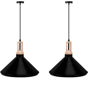 Подвесная лампа KONSIMO, 35x35x28 см, черный