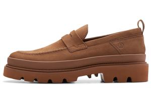 Кожаные лоферы Badell Step Clarks, Brown 261760927