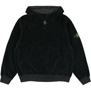 Толстовка мужская черная Stone Island, черный