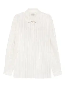 Рубашка в полоску на молнии Rold Skov, белый