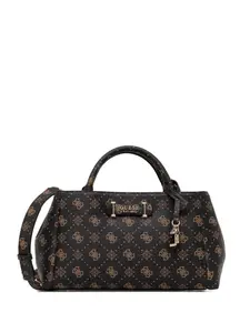 Сумка-тоут с декоративным шармом Guess Usa, черный