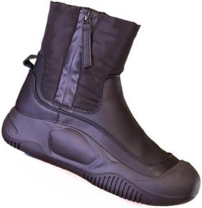 Женские зимние ботинки на платформе с меховой подкладкой, водоотталкивающие, на низком ходу, для повседневной носки, подарок на Рождество Azttoztto, Black