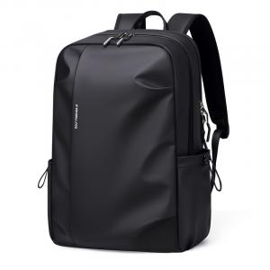 Рюкзак для ноутбука из ткани Сверхбольшой Мужской Пыльно-черный/Элегантный серый GOLF, Туманно-черный