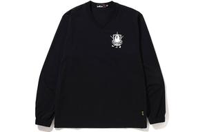 BAPE Mr. Bathing Ape Golf пуловер ветровка с V-образным вырезом A Bathing Ape, зеленый
