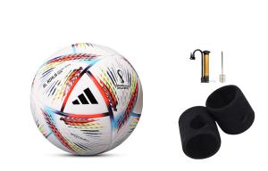 Adidas Размер 1 футбольный мяч из ПУ бесшовный термосварной унисекс красный белый