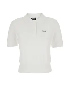 Рубашка-Поло Ocãane A.P.C., белый