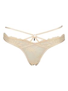 Стринги LASCANA, бежевый
