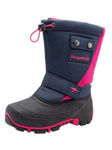 Сапоги Kangaroos, цвет dunkelblau/pink