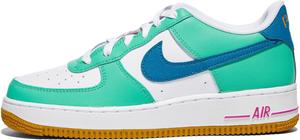 Мужские кроссовки Nike Scarpa Air Force 1 Mid, белый/зеленый