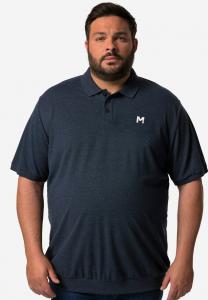 Поло Men Plus 2ER-PACK BAUCHFIT HALBARM, Navy Blue/Dark Blue