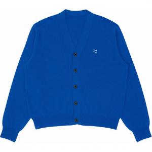 Кардиган с вышитым логотипом ADER ERROR, синий