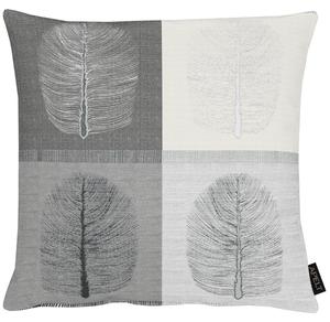 Наволочка Apelt белый, черный, 46/46 см