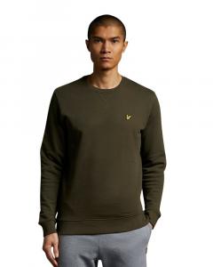 Толстовка Lyle & Scott Crew Neck, зеленый