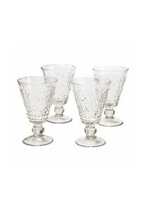 Набор из 4 прозрачных фужеров Sarton Loberon, цвет Klar