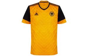 Футбольная майка мужская черная/желтая Adidas, черный/желтый