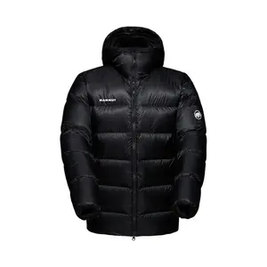MAMMUT Куртка пуховая мужская с капюшоном, Black