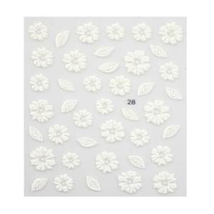 Самоклеящиеся наклейки для ногтей №28 MollyLac, 5D, Molly Lac