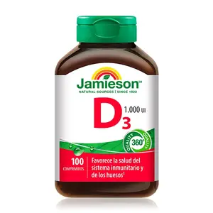 Биологически активная добавка Vitamina D3 Jamieson, 100 UD