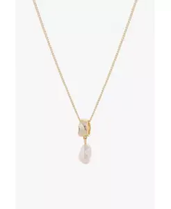 Ожерелье из пресноводного жемчуга Tutti, gold