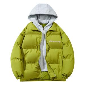 Стеганая куртка унисекс VniVerseVClub, Белый (без капюшона)