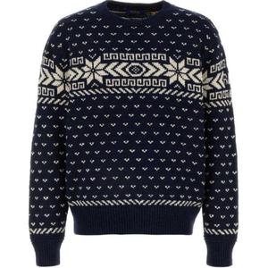 Свитер с узором интарсия Polo Ralph Lauren, темно-синий