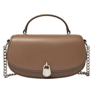 MICHAEL KORS Сумка-кроссбод Mila Split Cow Leather Mini женская светло-бежевая