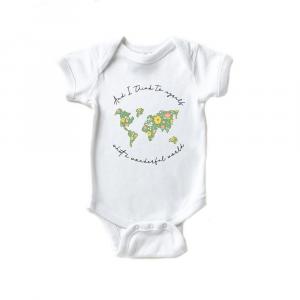 Детское боди What A Wonderful World The Juniper Shop, белый