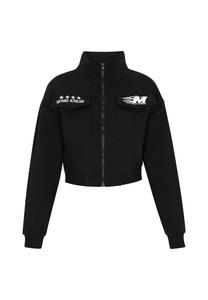 MyMo ATHLSR Худи на молнии в черном цвете