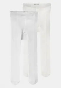 Детские колготки унисекс, 2 шт. Jacky Baby, White/Off-White