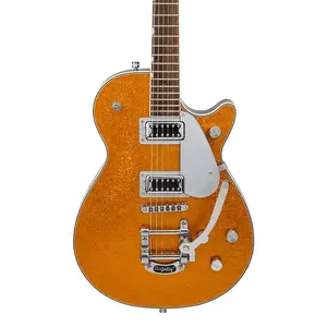 Gretsch G5230T Electromatic Sparkle Jet FT однострунная с срезом с дека Bigsby, гриф Laurel, золотой блеск