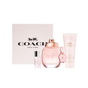 Женский парфюм с цветочным ароматом Eau De Parfum EDP подарочный Набор фруктовый аромат поппури 30мл/50мл/90мл+100мл+2мл*2 COACH, 30ml set